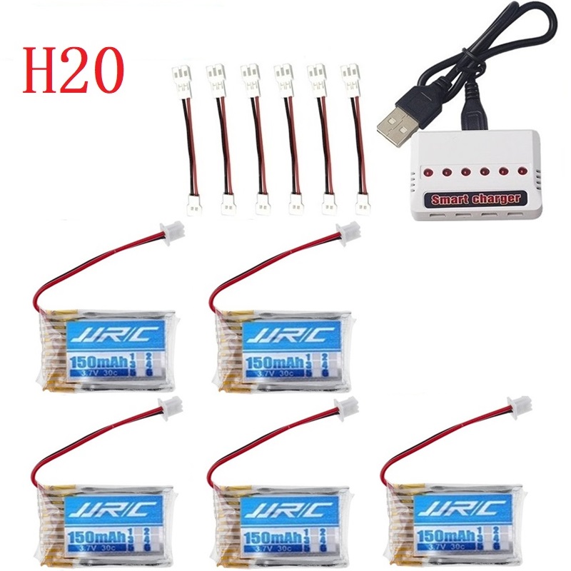 Ban Đầu JJRC H20 Pin 3.7V 150M - đánh giá và giá Eachine Drone E010