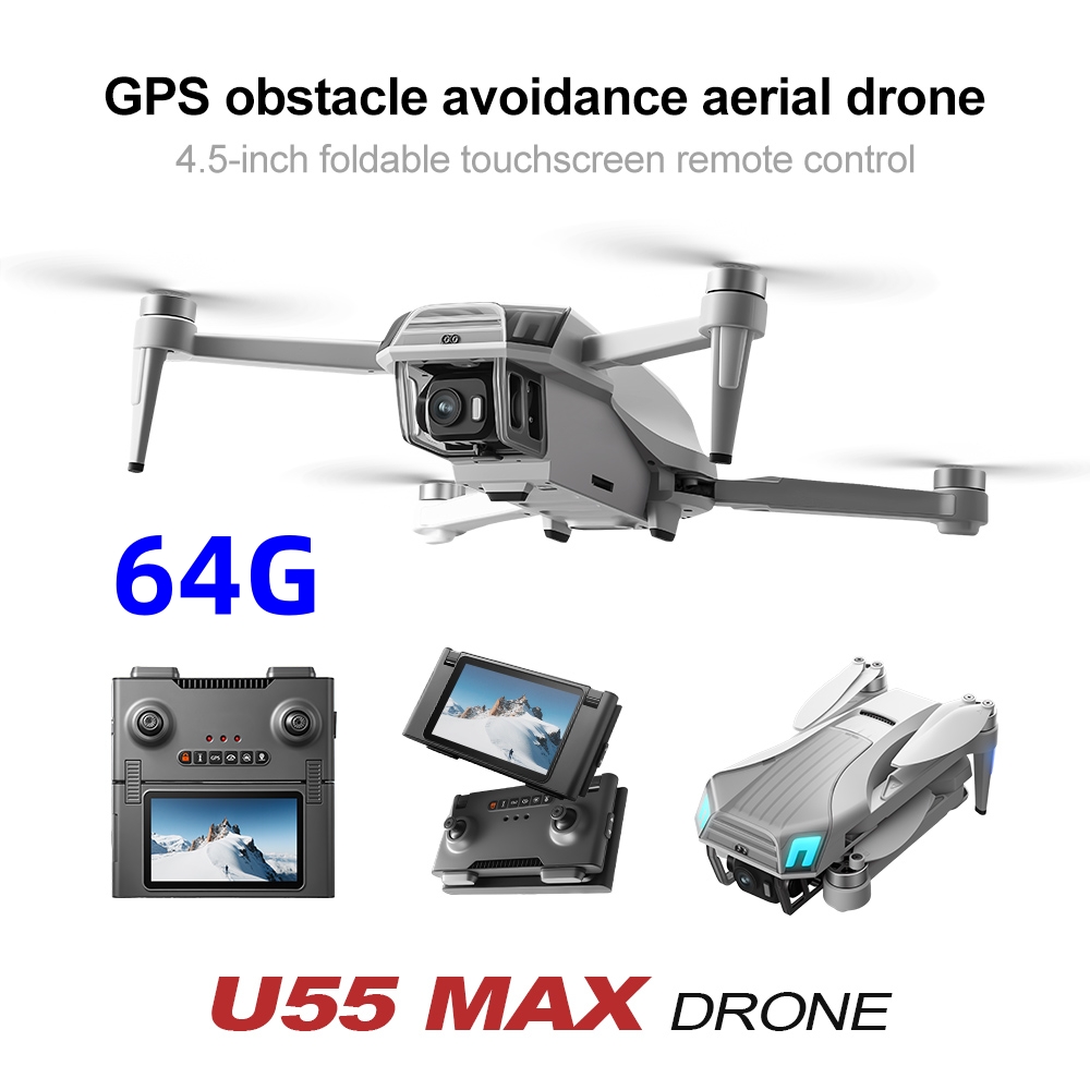 NCZOBOE U55  GPS Drone with Sc - đánh giá và giá Drone Gimbal 2 Axis