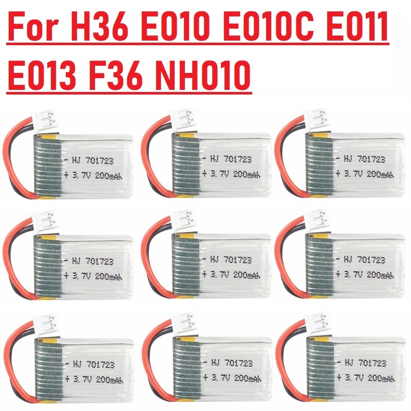 1-20 Chiếc 3.7 V 200Mah 701723 - đánh giá và giá Eachine Drone E010